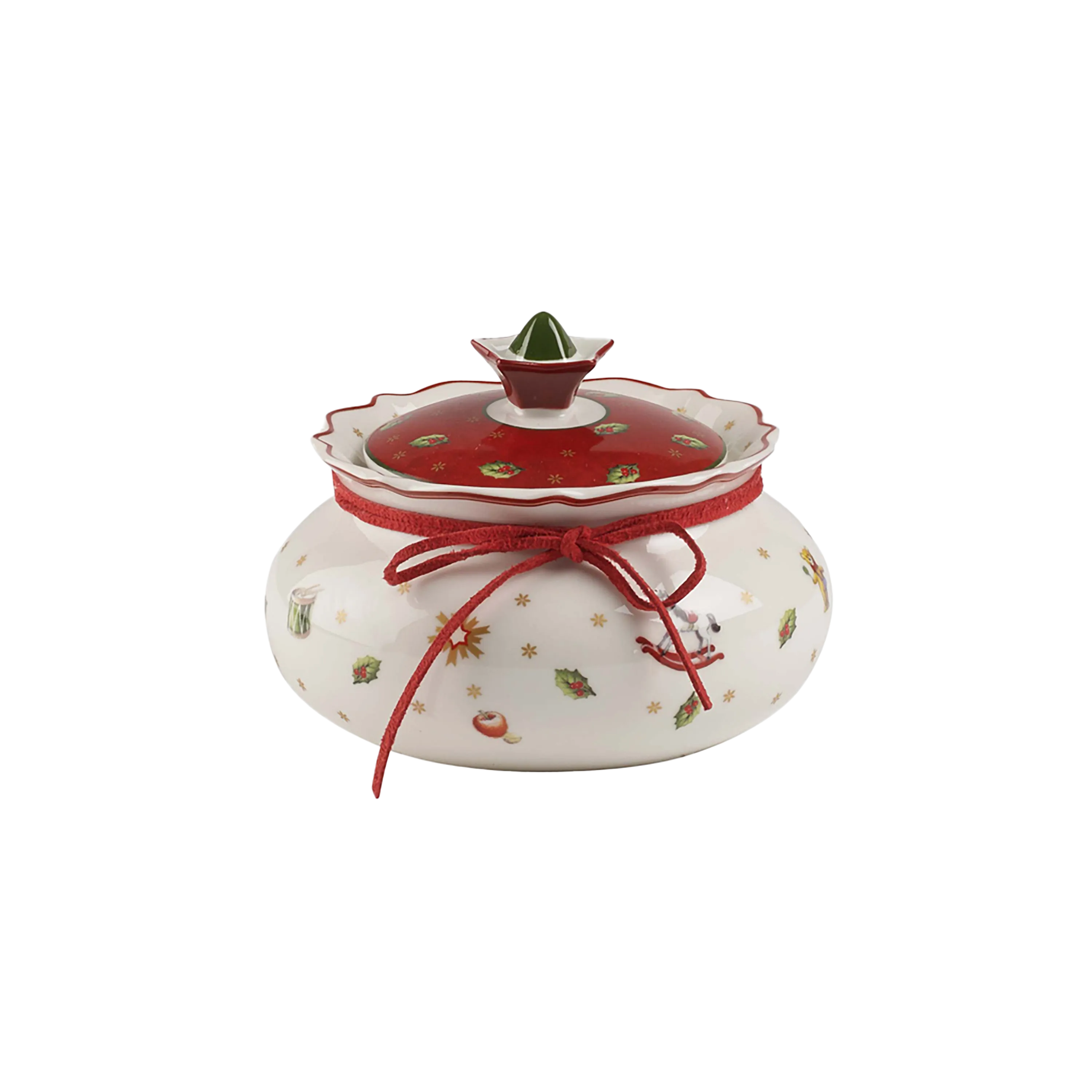 

Баночка для печенья Toy's Delight Villeroy & Boch, бело-красный