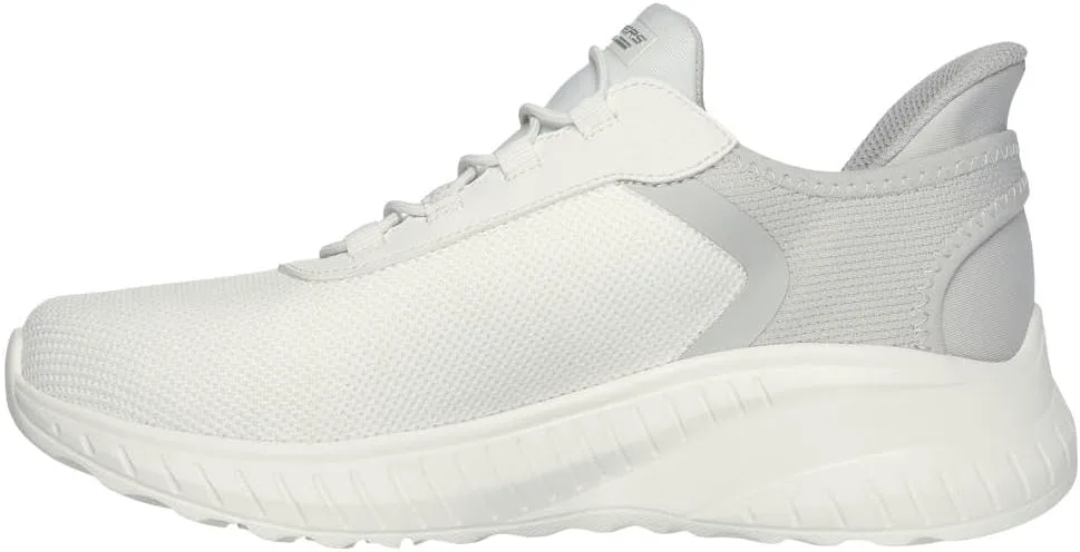 Мужские кроссовки Skechers Squad Chaos - Прочные слипоны для легкой ходьбы без использования рук, белый — фото 4