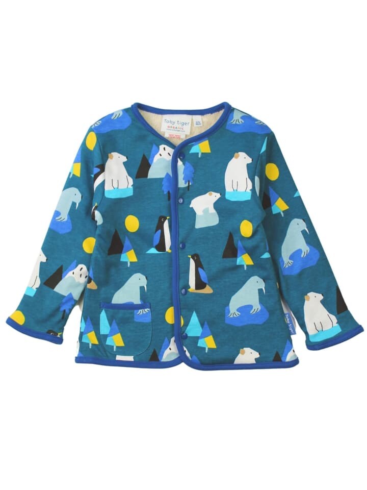 

Спортивная куртка Toby Tiger miArktis Print, синий