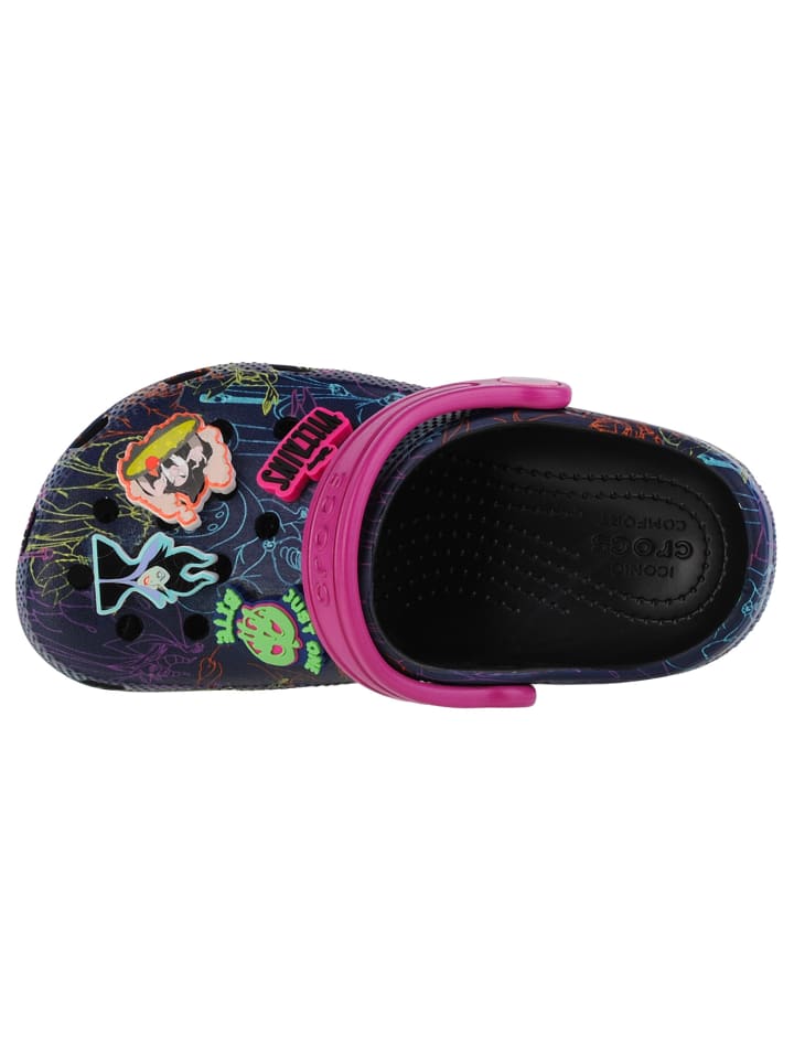 Детские сабо Crocs Disney Villains Classic, темно-синие — фото 3