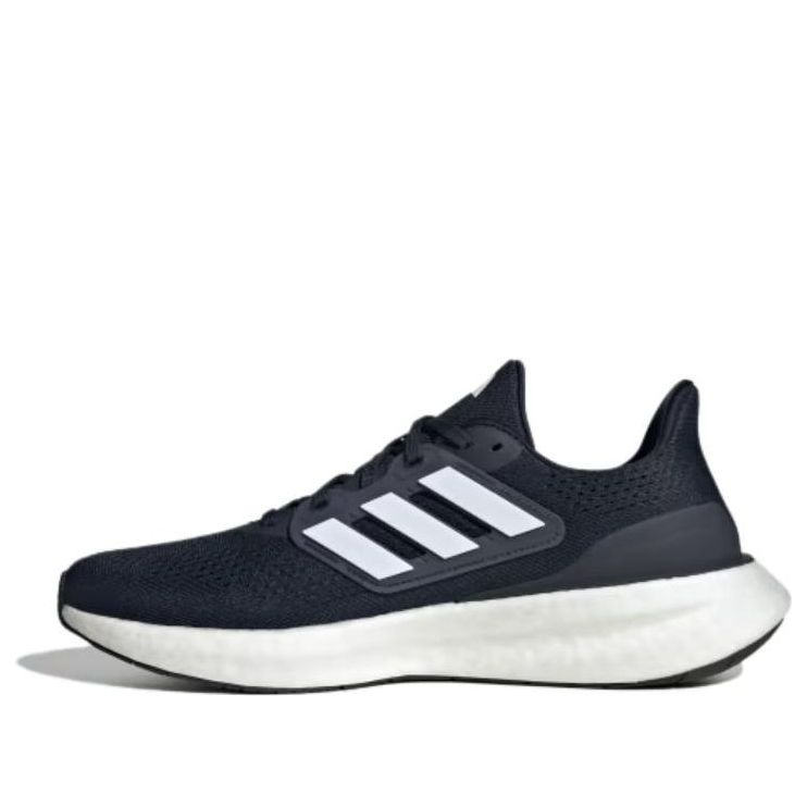 

Кроссовки adidas Pureboost 23 'Black White', синий