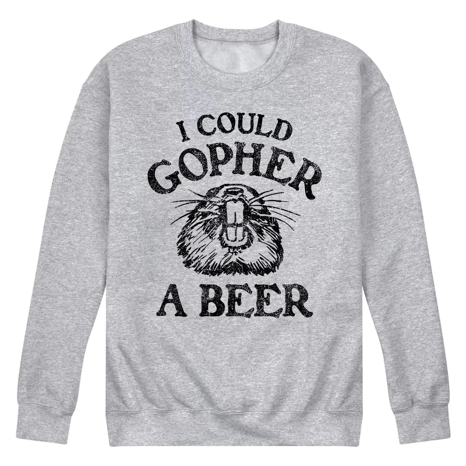 

Мужская толстовка I Could Gopher A Beer Licensed Character