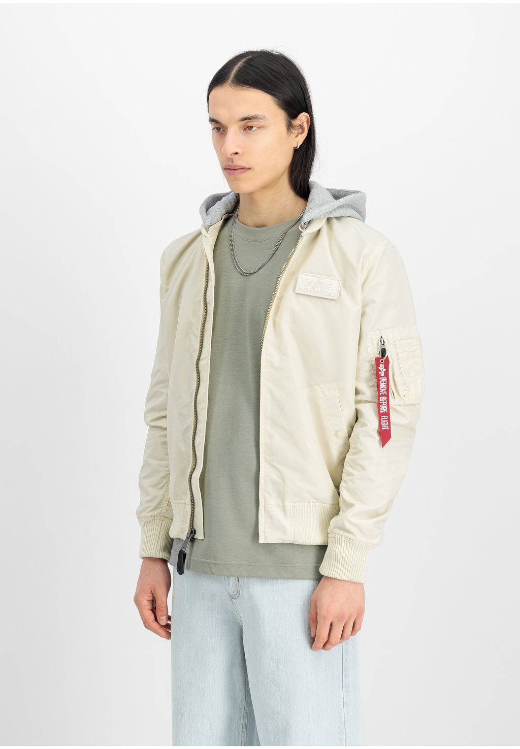 

Легкая куртка Alpha Industries, белый