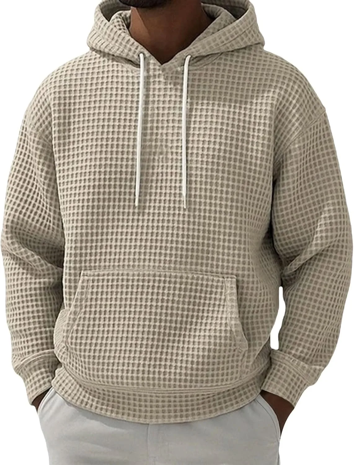 

Толстовка для тренировок Waffle Big and Tall с длинным рукавом