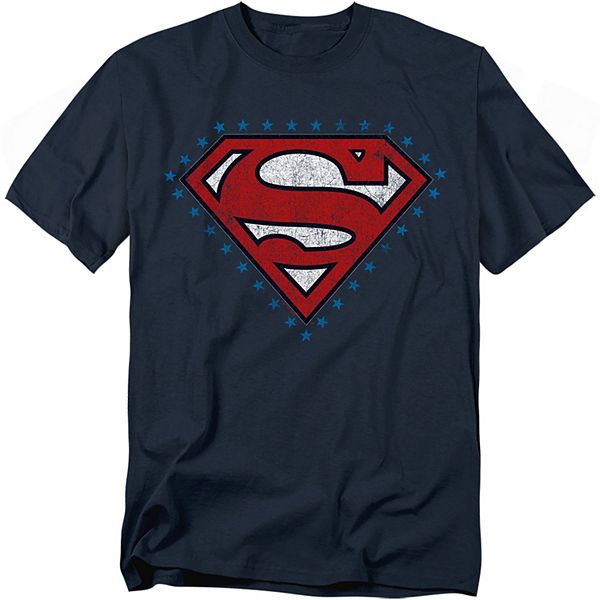 

Футболка Big & Tall DC Comics Superman Distressed 4th of July Licensed Character