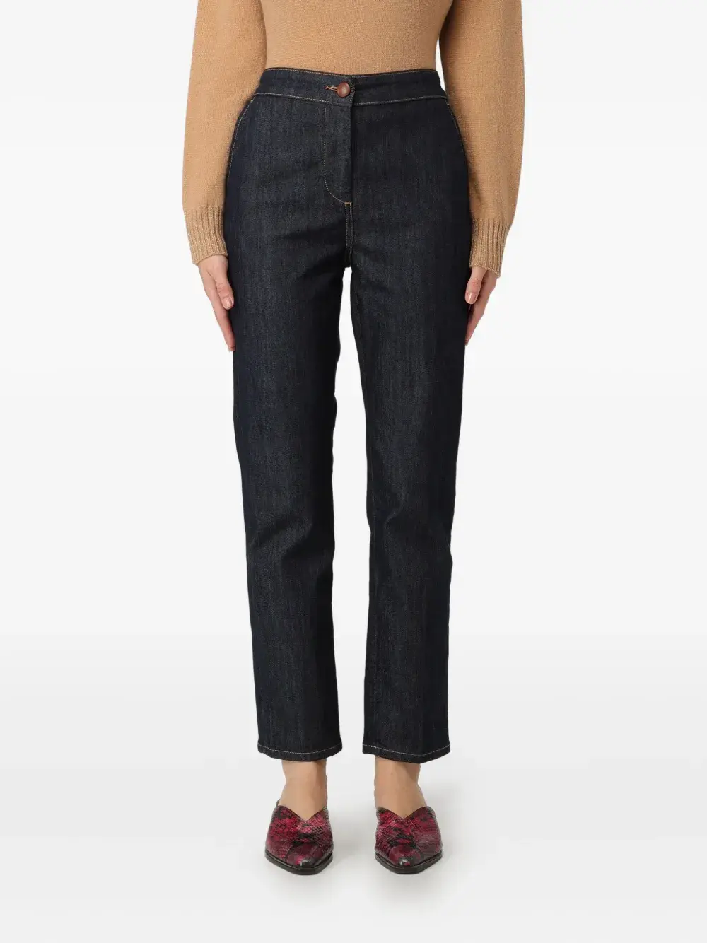 

Брюки прямого кроя Liu Jo, синий