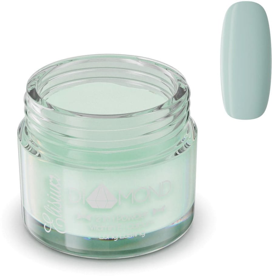 

Elisium, Diamond, титановая маникюрная пудра DG807 Mint Green, 23 г