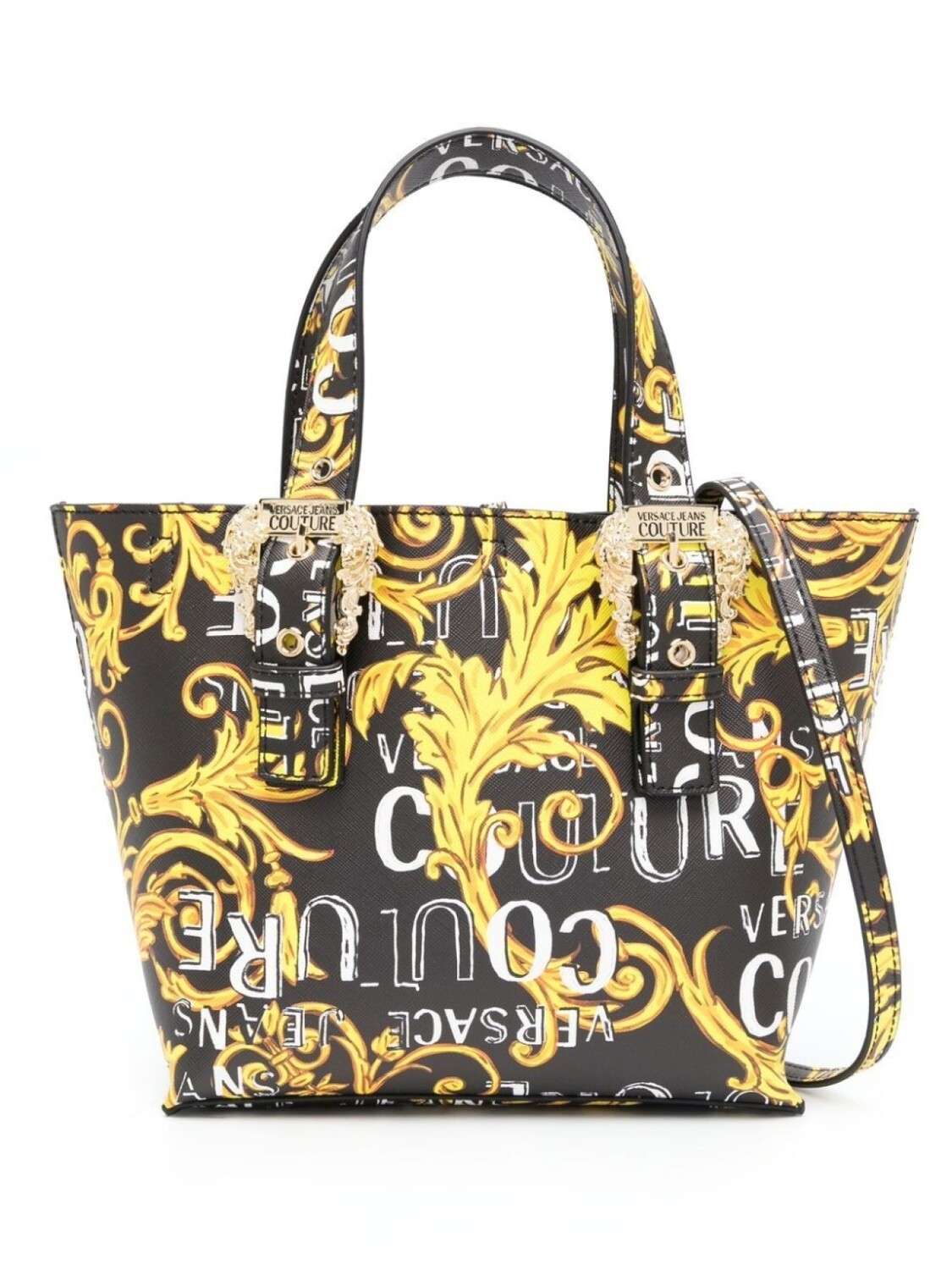 

Versace Jeans Couture сумка-тоут с принтом Logo Couture, черный