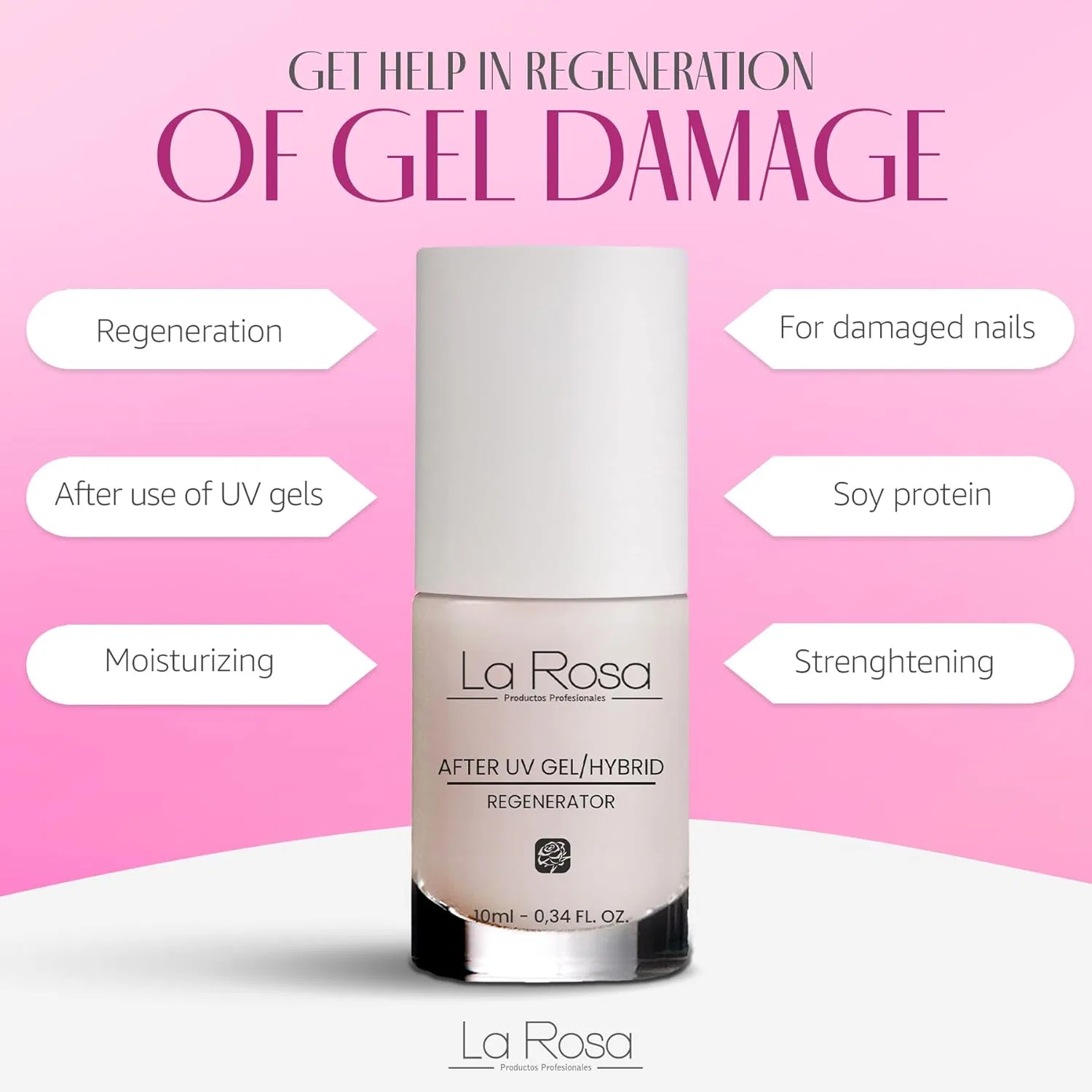 Сыворотка-регенератор «Nail Medic - AFTER TIPS REGENERATOR» от La Rosa La Rosa — фото 2