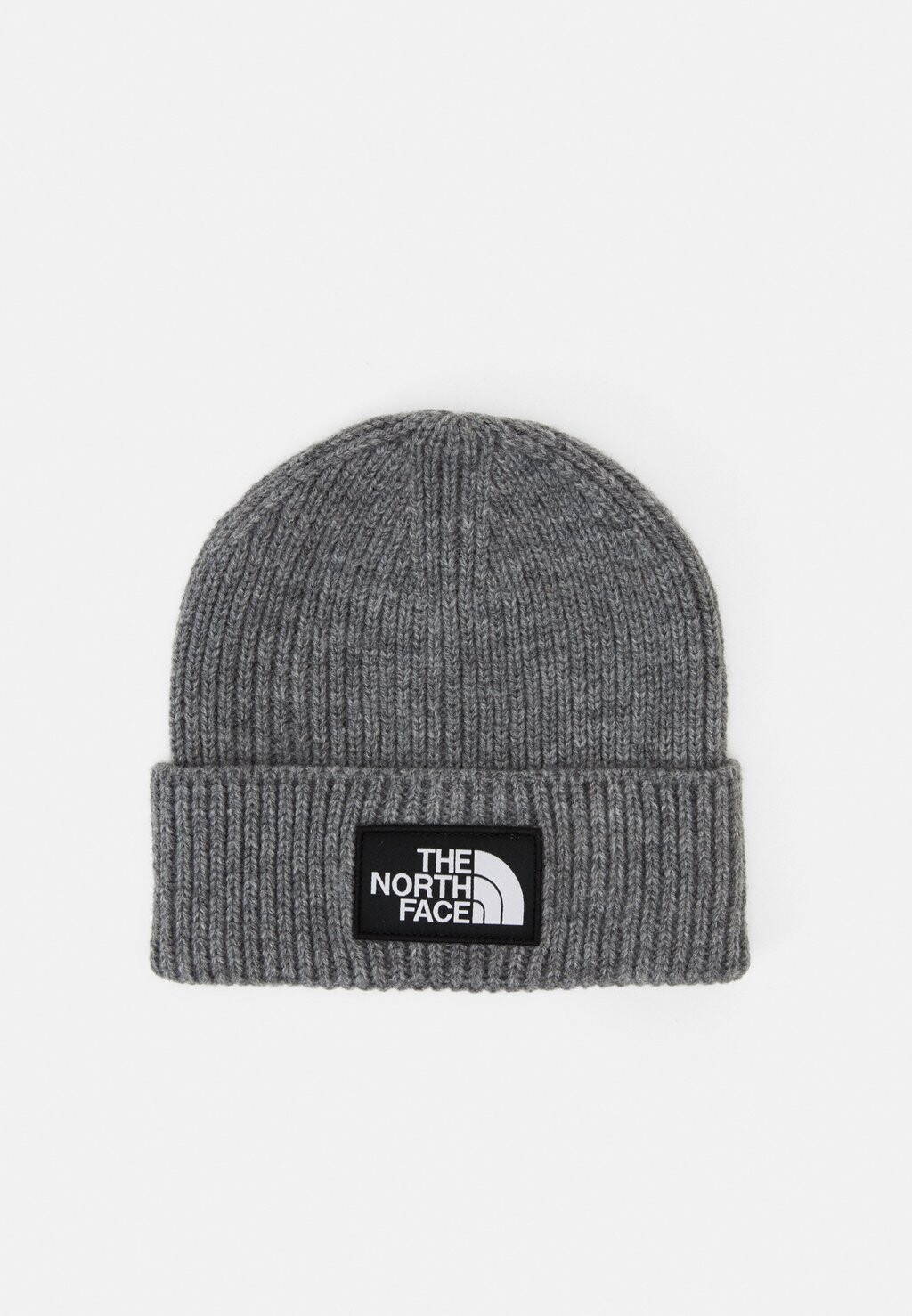 

Шапка LOGO BOX CUFFED BEANIE UNISEX The North Face, средний серый вереск