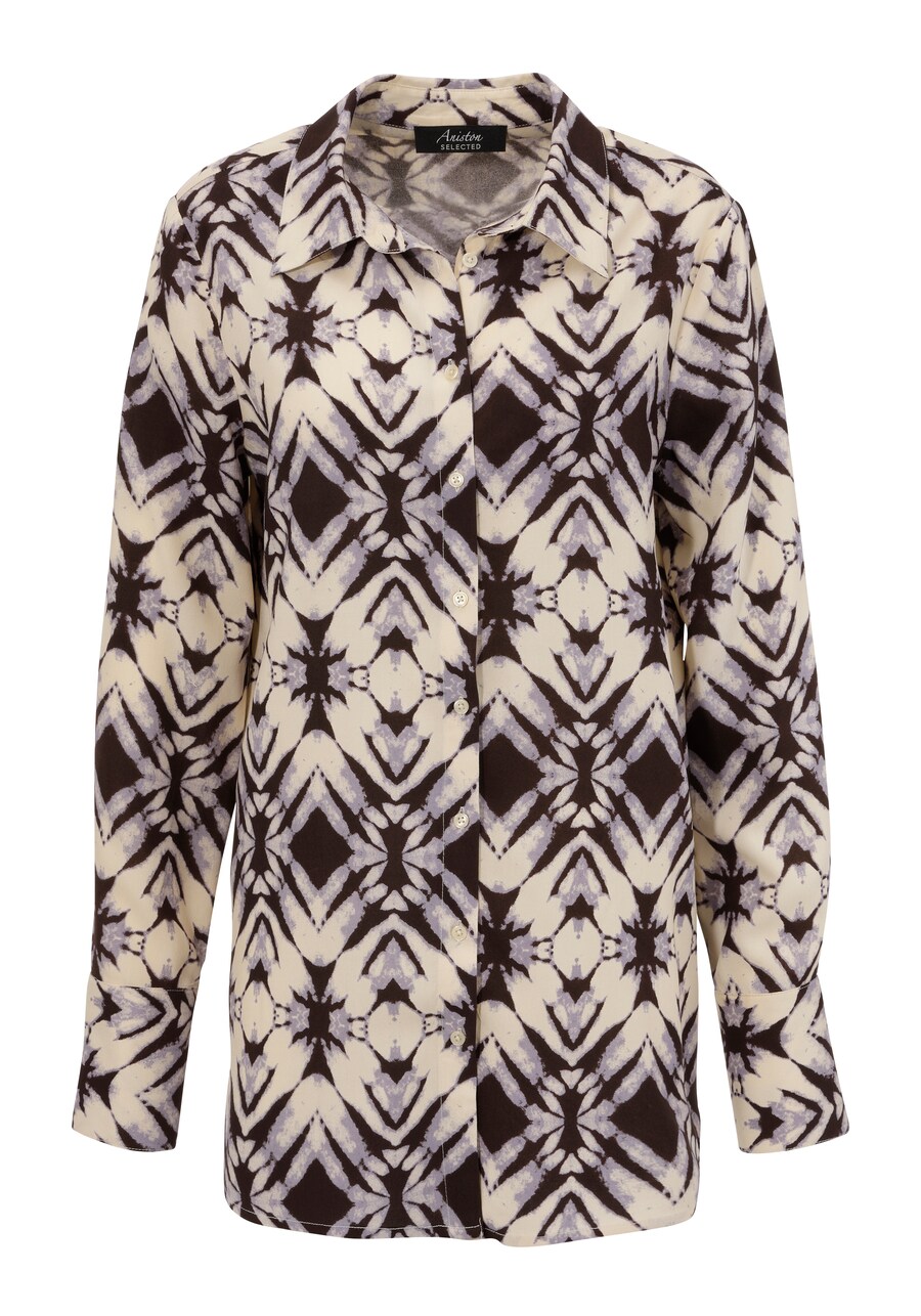 

Рубашка Aniston SELECTED Blouse, бежевый