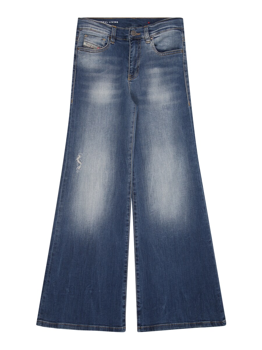 

Джинсы DIESEL Wide leg Jeans, синий деним