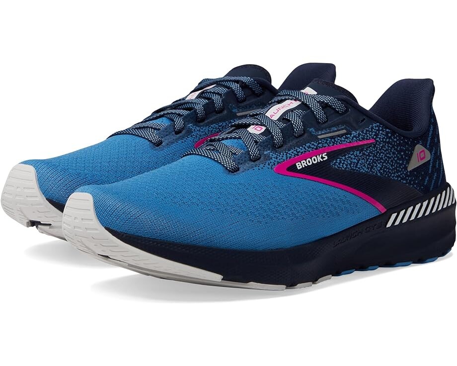 

Кроссовки Brooks Launch GTS 10, цвет Peacoat/Marina Blue/Pink Glo