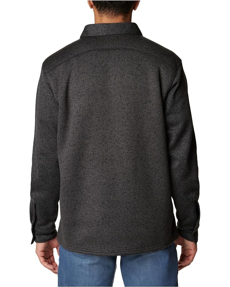 

Куртка Columbia Sweater Weather Shirt Jacket, цвет Black Heather