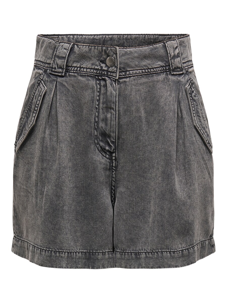 

Шорты ONLY Loose fit Pleat-Front Pants ONLKENYA, серый деним