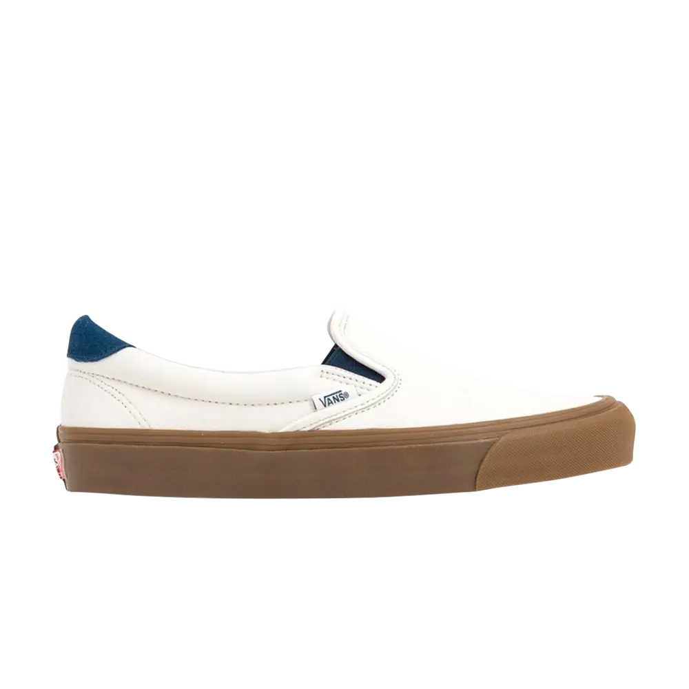 Слипоны 59 LX Кожаные Vans, черный