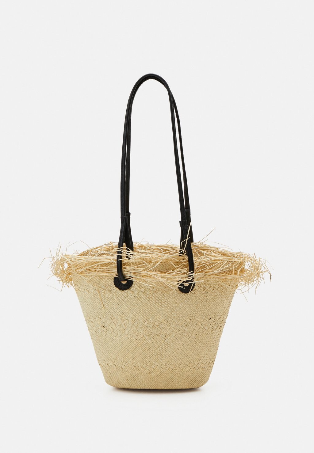 

Сумка для покупок Baby Basket With Frayed Border Sensi Studio, цвет natural/black