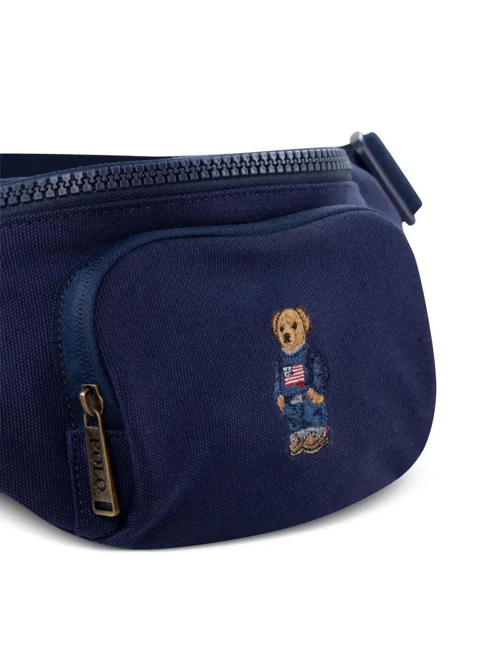 Поясная сумка Polo Ralph Lauren Kids Polo Bear, синий — фото 3