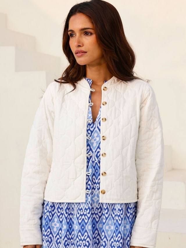 

Куртка из стёганого хлопка Polly Aspiga, Cream