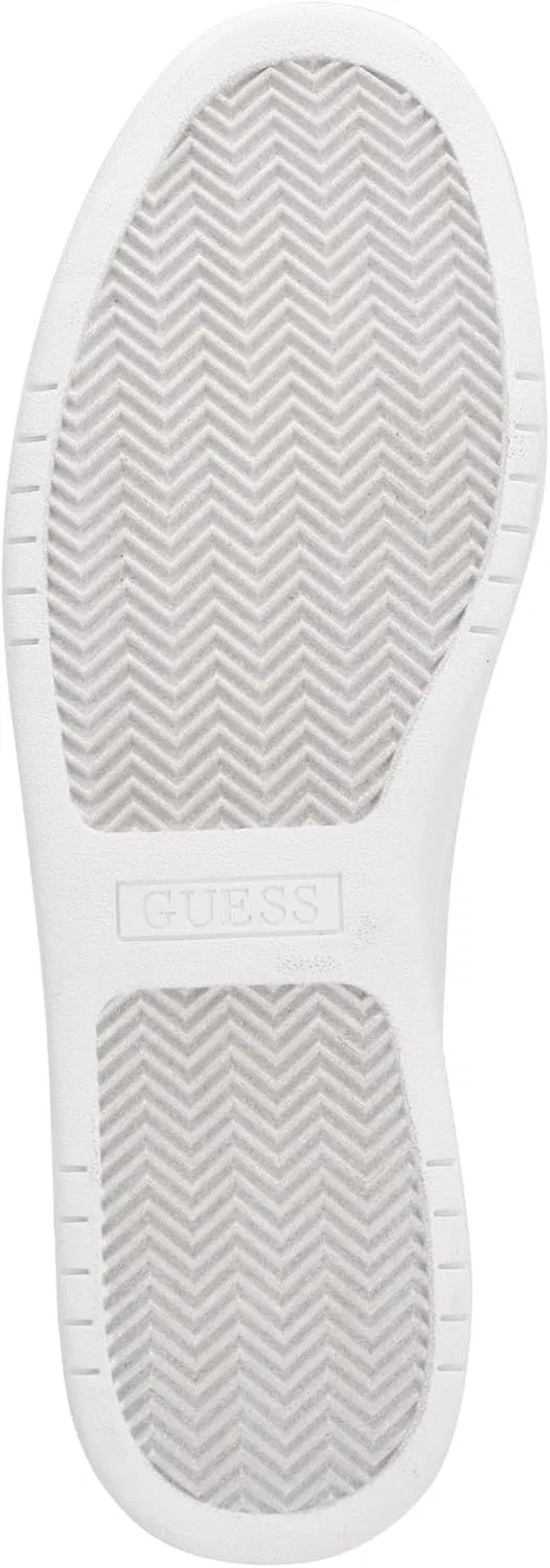 Кроссовки GUESS Herren Letoro, White Denim Red 140 — фото 4
