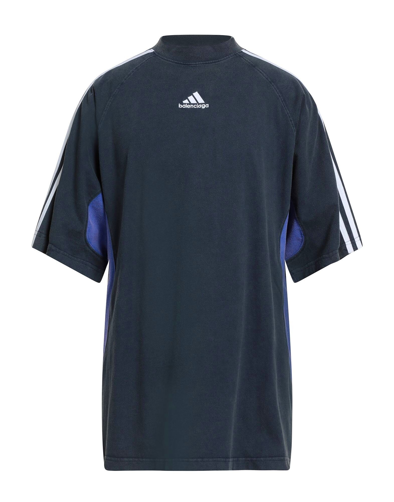 

Футболка Balenciaga X Adidas Originals, темно-синий