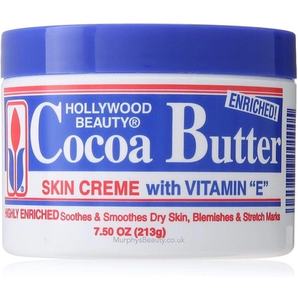 

Крем для кожи с маслом какао 298 г 10,5 унций Hollywood Beauty