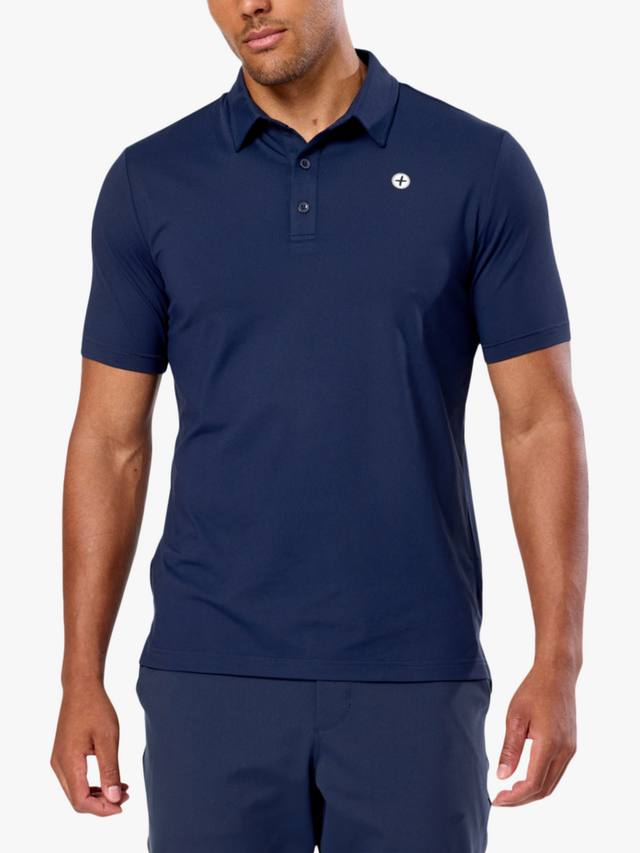 

Мужская поло кофейного цвета Gym+Coffee, Twilight Navy