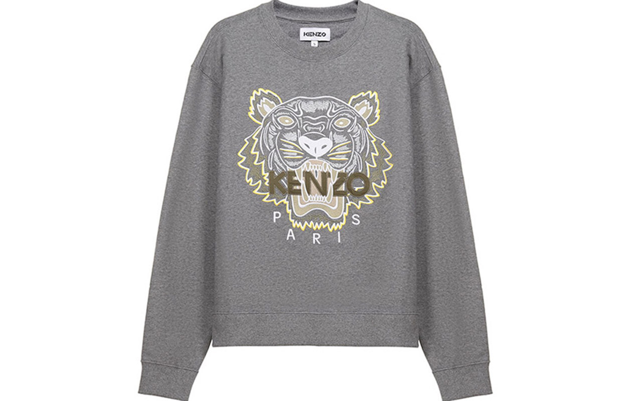 

Толстовка мужская голубо-серая Kenzo, серый