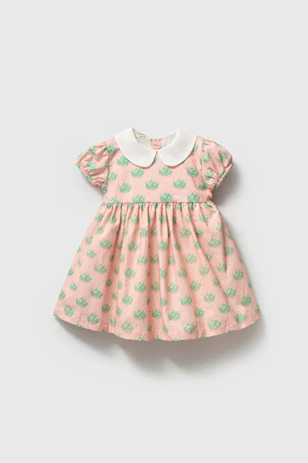 Детское платье для девочек хлопковое Summer Dress Maya And Luca, Pink