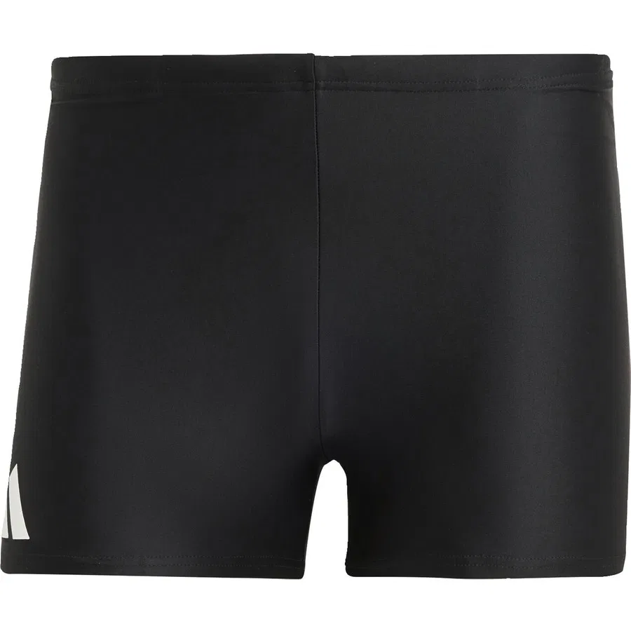 Плавки для плавания Performance Solid Swim Boxers adidas, Черно-белый — фото 2