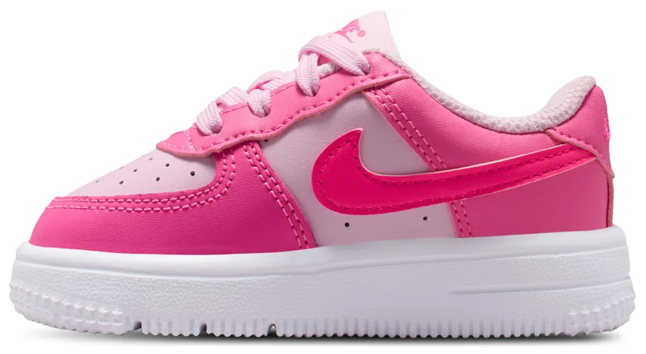 Кроссовки для девочек Air Force 1 Colors Nike, цвет Hyper Pink/Pink Sicicle — фото 2