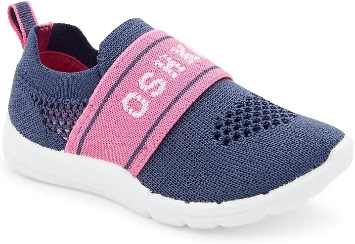 Детские кроссовки для девочек Powell OSHKOSH B'GOSH, Navy/Pink