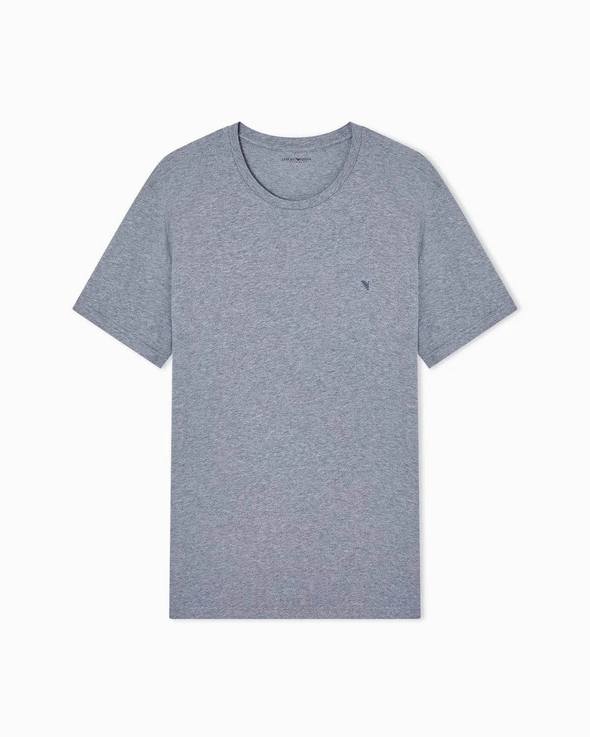 Мужская футболка с коротким рукавом 111267 3F720 Emporio Armani, Grey Mel/Armani Blue — фото 2