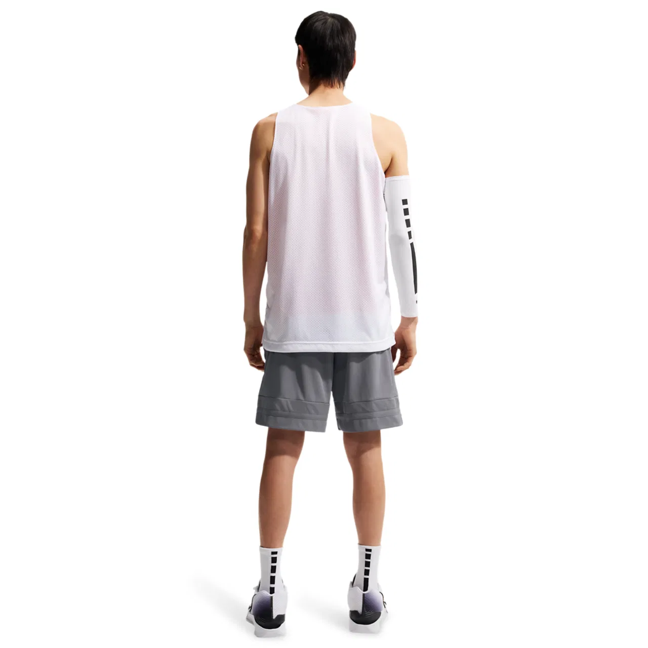 Мужские шорты баскетбольные с Dri-FIT, модель Game Classic 8", Nike, Cool Grey — фото 4