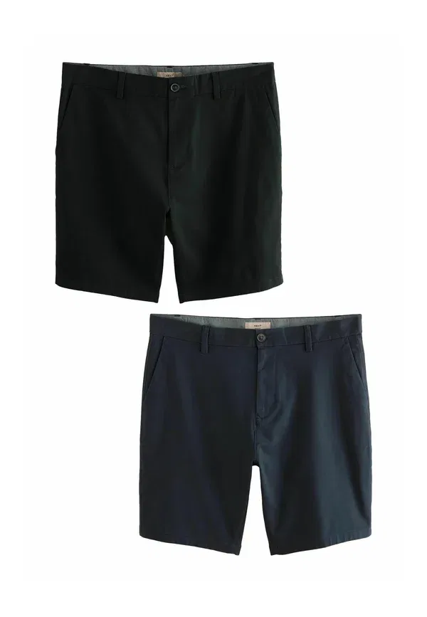 Шорты дышащие Slim fit - 2 pack Next, Navy, черный/темно-синий