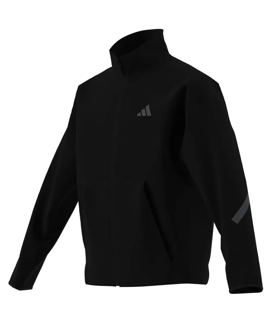 Куртка-ветровка для мальчика с капюшоном adidas, Black