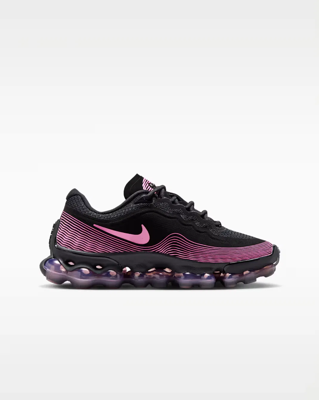 Кроссовки для детей постарше Nike Air Liquid Max, Black/Playful Pink/Pink Rise/Metallic Silver — фото 3