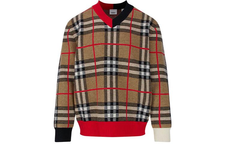 

Мужской свитер Burberry, цвет Brown