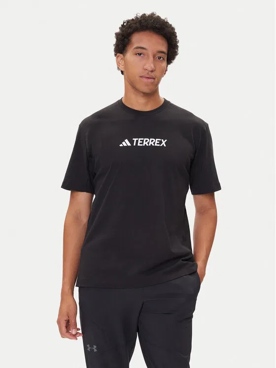 Футболка regular fit Terrex Classic Logo Adidas, черный