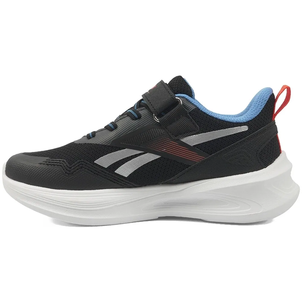Детские кроссовки для мальчиков дышащие Anes Run Kds I, Black Reebok — фото 3