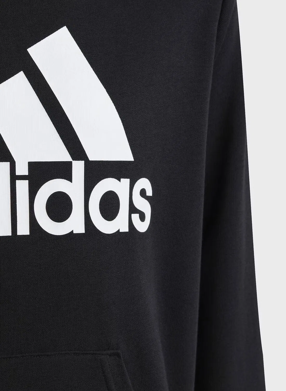 Худи с логотипом Adidas, черный — фото 3