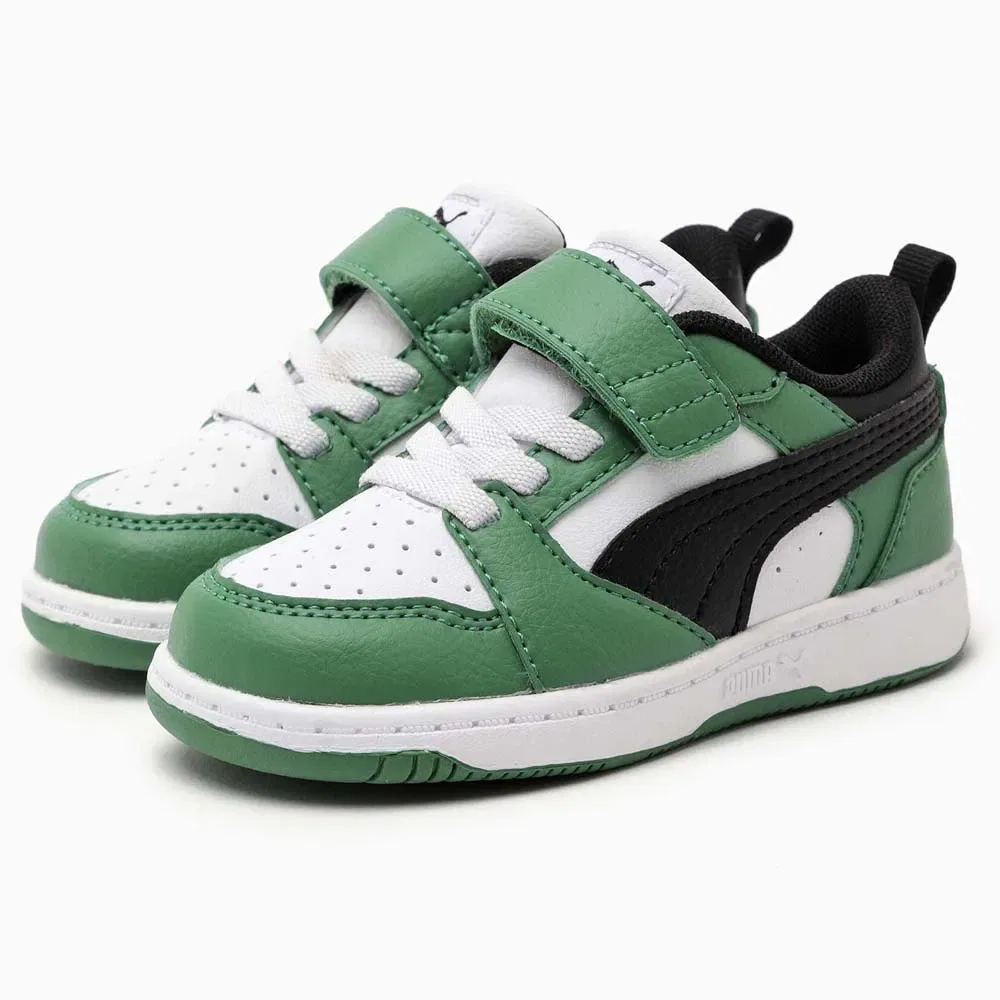 Кроссовки Rebound V6 Lo AC+ Puma, зеленый — фото 4