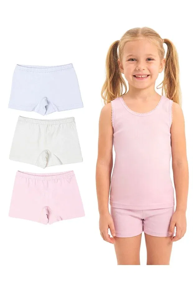 Детские боксеры для мальчиков хлопковые комплект 3 шт Basics Mimosso, Pink