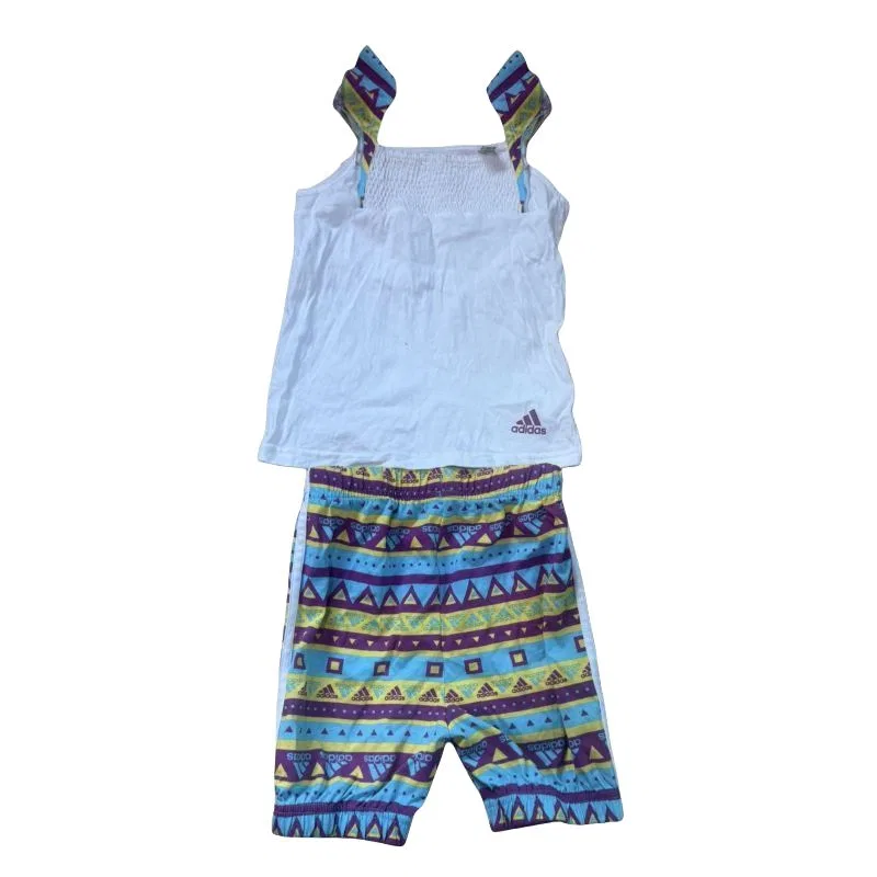 Детский спортивный костюм Casual, Adidas, White+Multicolor