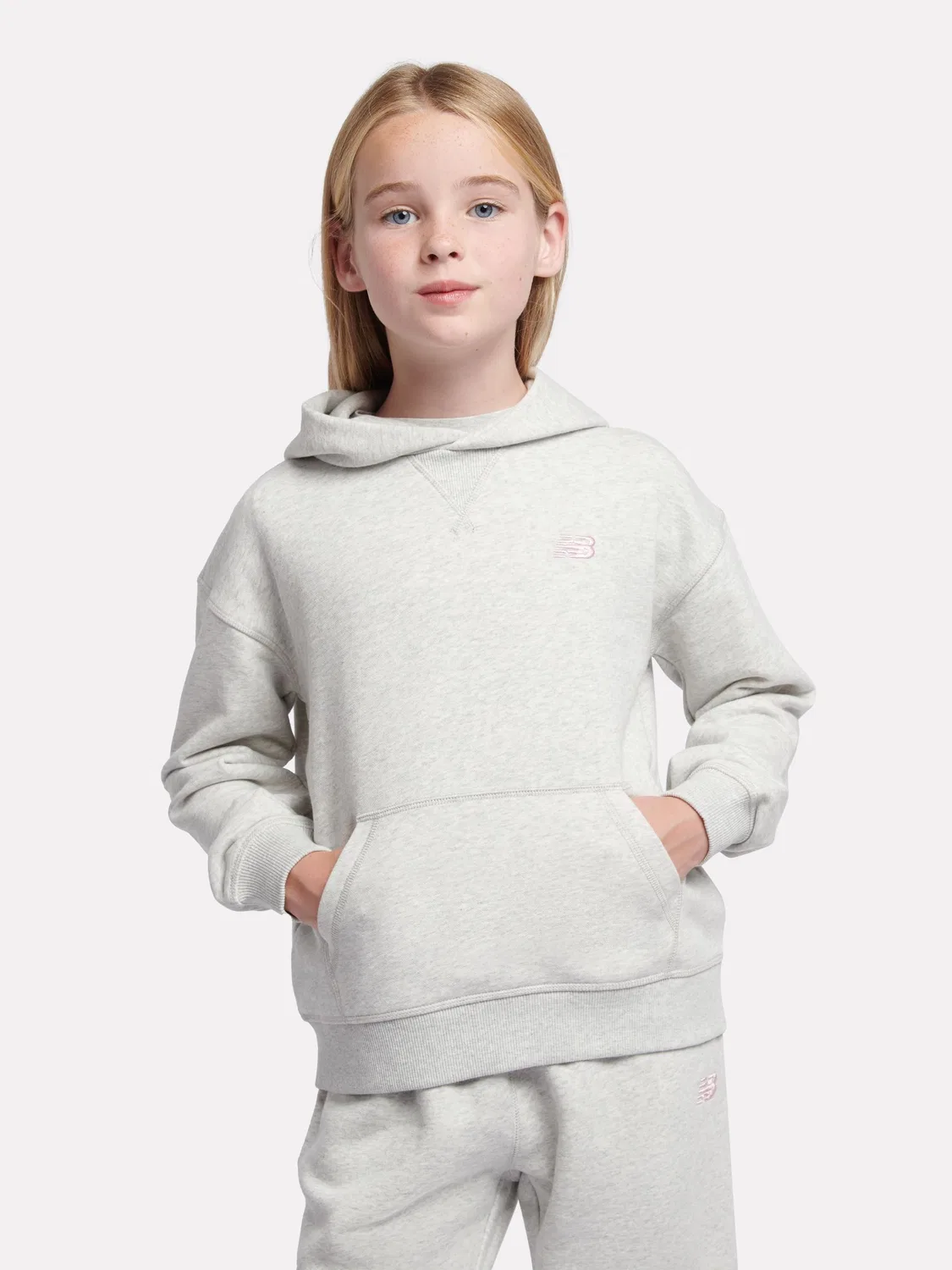 Худи New Balance, серый