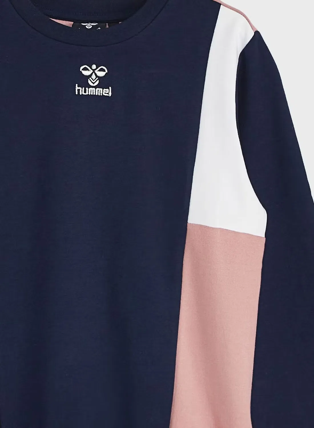 Свитшот с контрастным цветным блоком, модель Bagga, Hummel, мультиколор — фото 3
