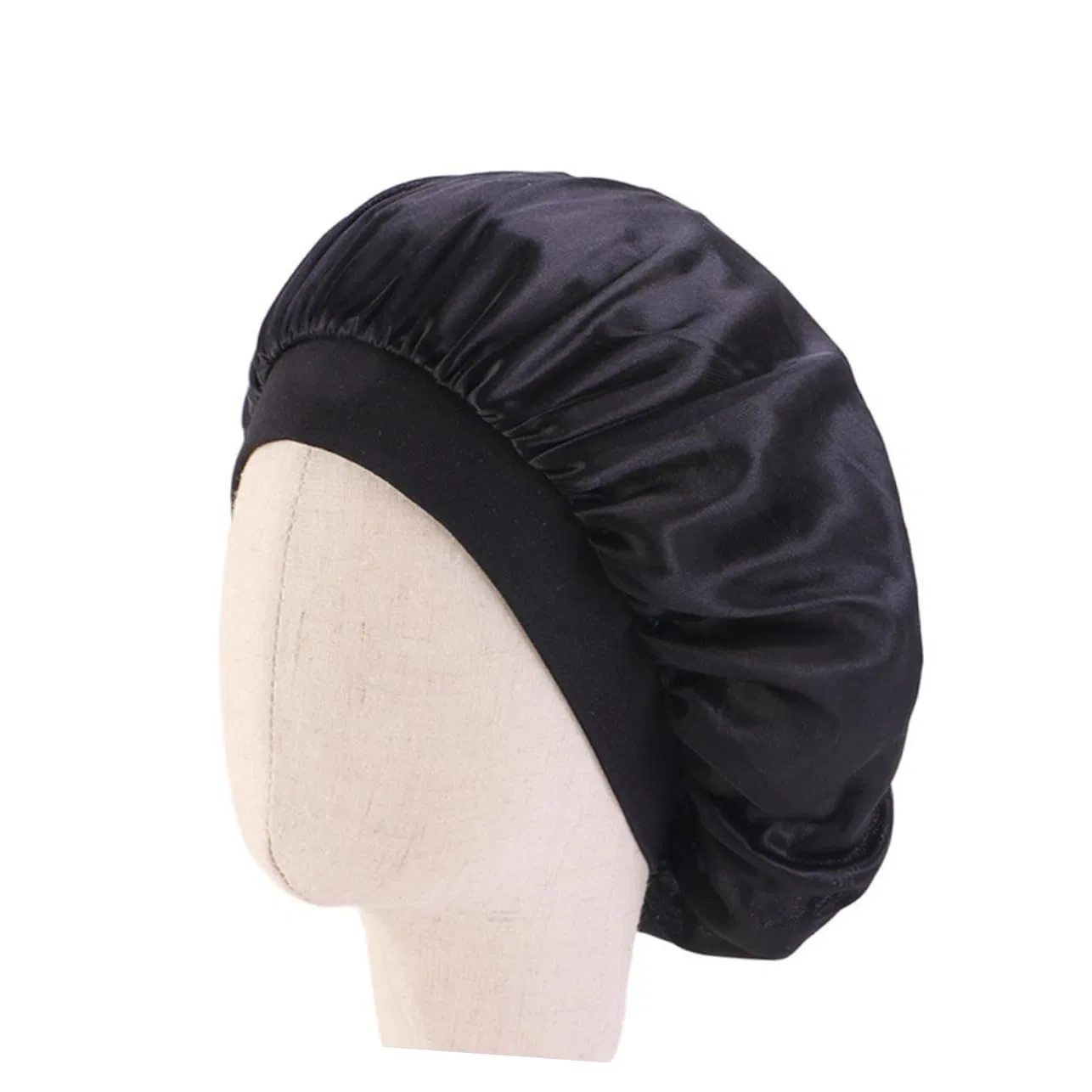 Шапочка для душа Satin, SHERCHPRY, 5 шт, Violett Schwarz Weinrot Rosa Gelb
