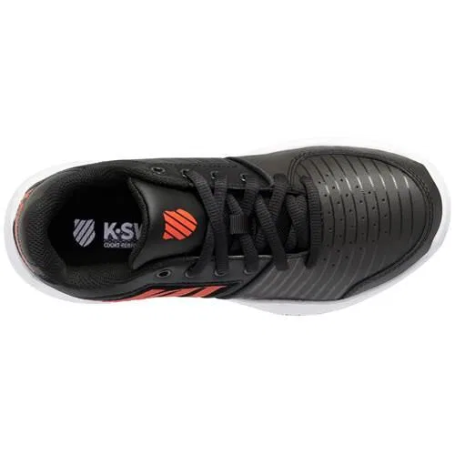 Детские кожаные кроссовки Court Express K-Swiss, Schwarz — фото 3