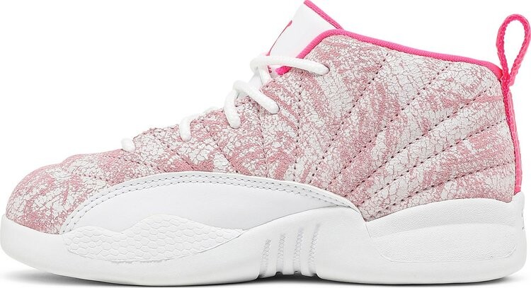 Кроссовки Air Jordan 12 Retro TD Arctic Pink, розовый — фото 3