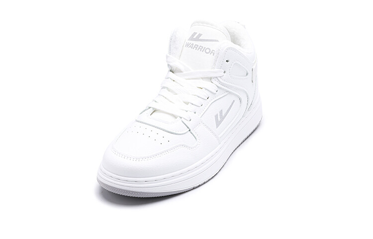 

Кроссовки WARRIOR Skateboarding Shoes Unisex High-top White, белый